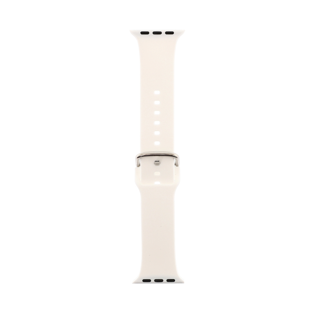 สาย Apple Watch PANTHERA 46mm Liquid Silicone White