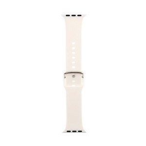 สาย Apple Watch PANTHERA 46mm Liquid Silicone White