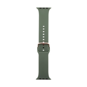 สาย Apple Watch PANTHERA 46mm Liquid Silicone Green