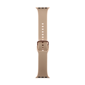 สาย Apple Watch PANTHERA 46mm Liquid Silicone Beige