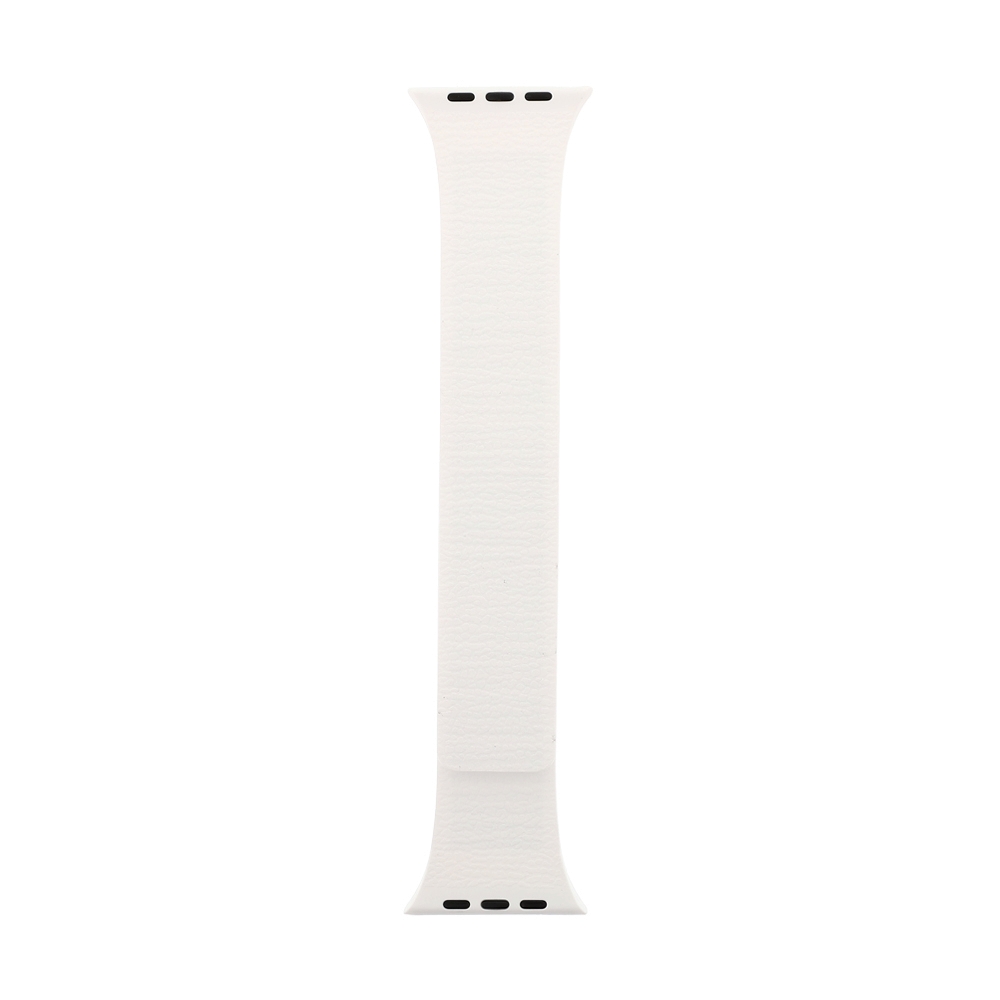 สาย Apple Watch PANTHERA 46mm Liquid Silicone with Magnet White