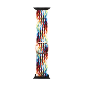 สาย Apple Watch PANTHERA 46mm Nylon Rainbow White