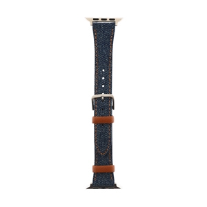 สาย Apple Watch PANTHERA 46mm Denim Dark Jeans
