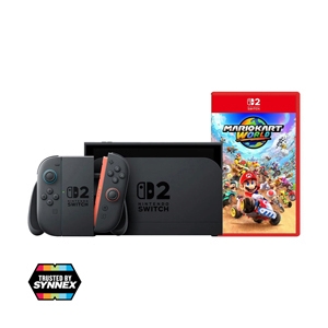 CONSOLE NINTENDO SWITCH 2 BUNDLE MARIO KART WORLD (เครื่องเกม+แผ่นเกม) by Synnex