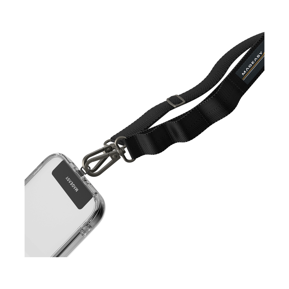 สายคล้อง MAGEASY Strap+Strap Card 20mm - Black