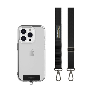 สายคล้อง MAGEASY Strap+Strap Card 20mm - Black