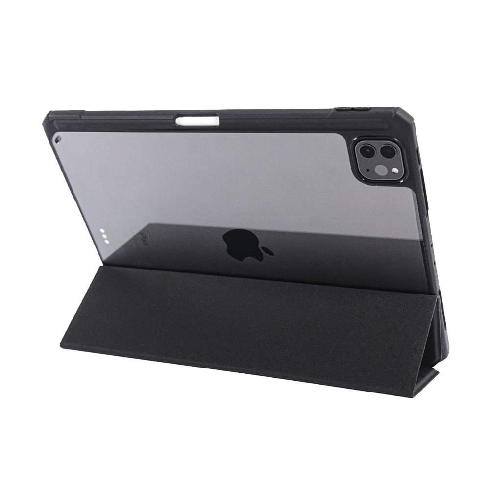 Case iPad Pro 11" Mutural Clear Folio with Apple Pencil Holder - Black