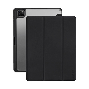 Case iPad Pro 11" Mutural Clear Folio with Apple Pencil Holder - Black