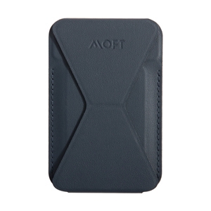Snap-On Phone Stand Wallet with MagSafe MOFT (MOVAS) - Navy Blue