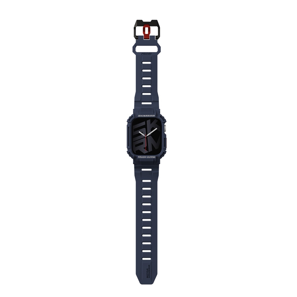 สาย Apple Watch SKINARMA 45mm Mecha Blue