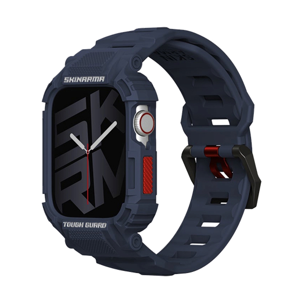 สาย Apple Watch SKINARMA 45mm Mecha Blue