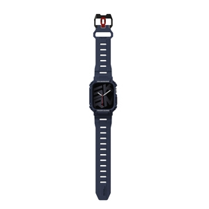 สาย Apple Watch SKINARMA 45mm Mecha Blue