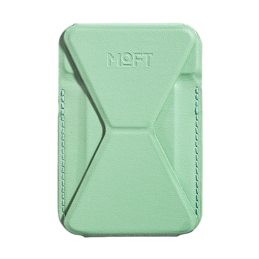 Snap-On Phone Stand Wallet with MagSafe MOFT (MOVAS) - Peppermint