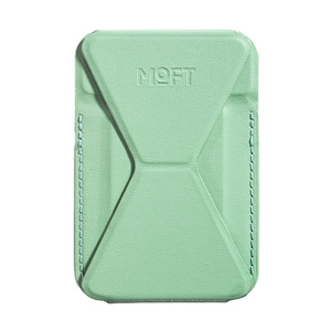 Snap-On Phone Stand Wallet with MagSafe MOFT (MOVAS) - Peppermint