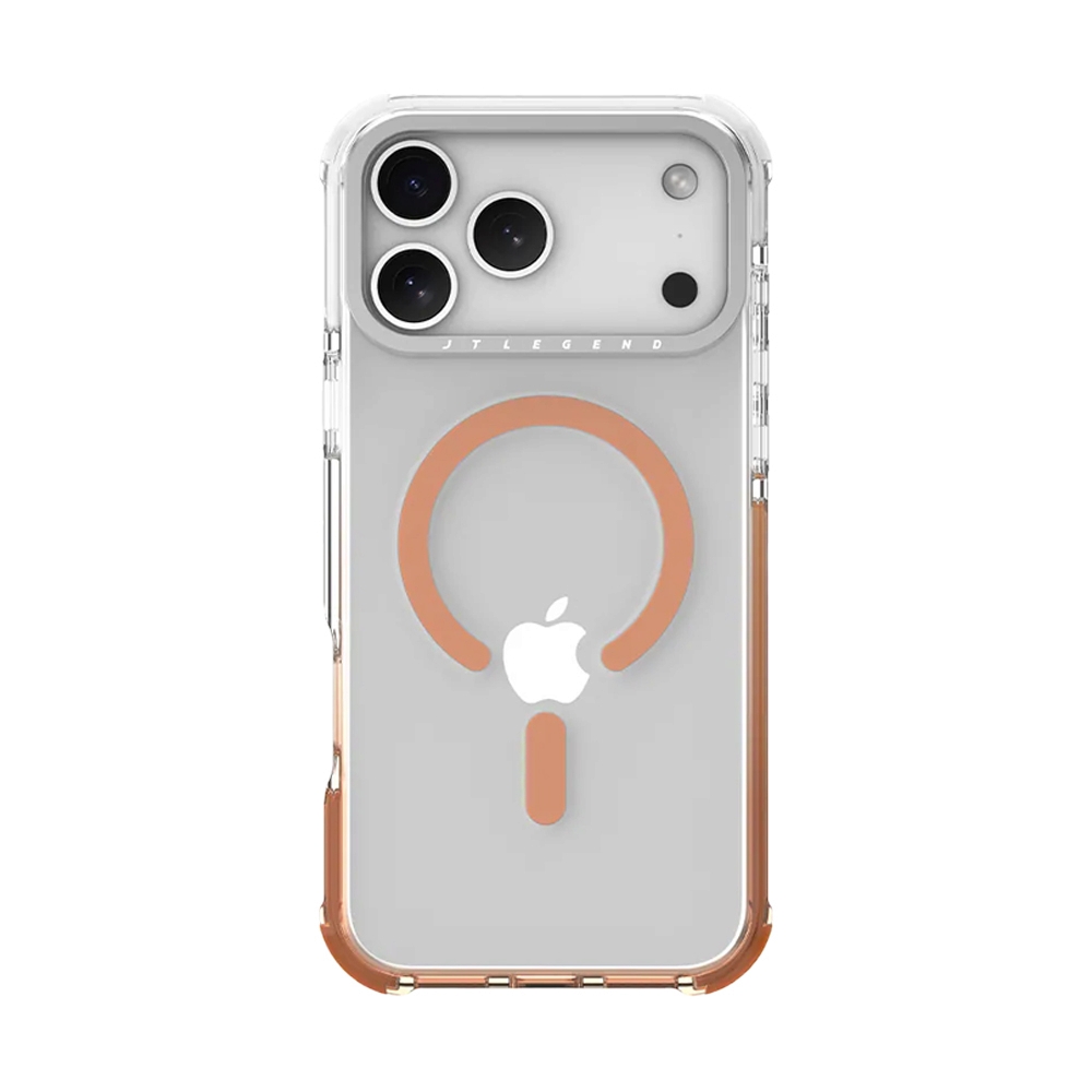 Case iPhone 17 Pro JTLEGEND Aura Shield Mag Lens Stand - Burnt Orange
