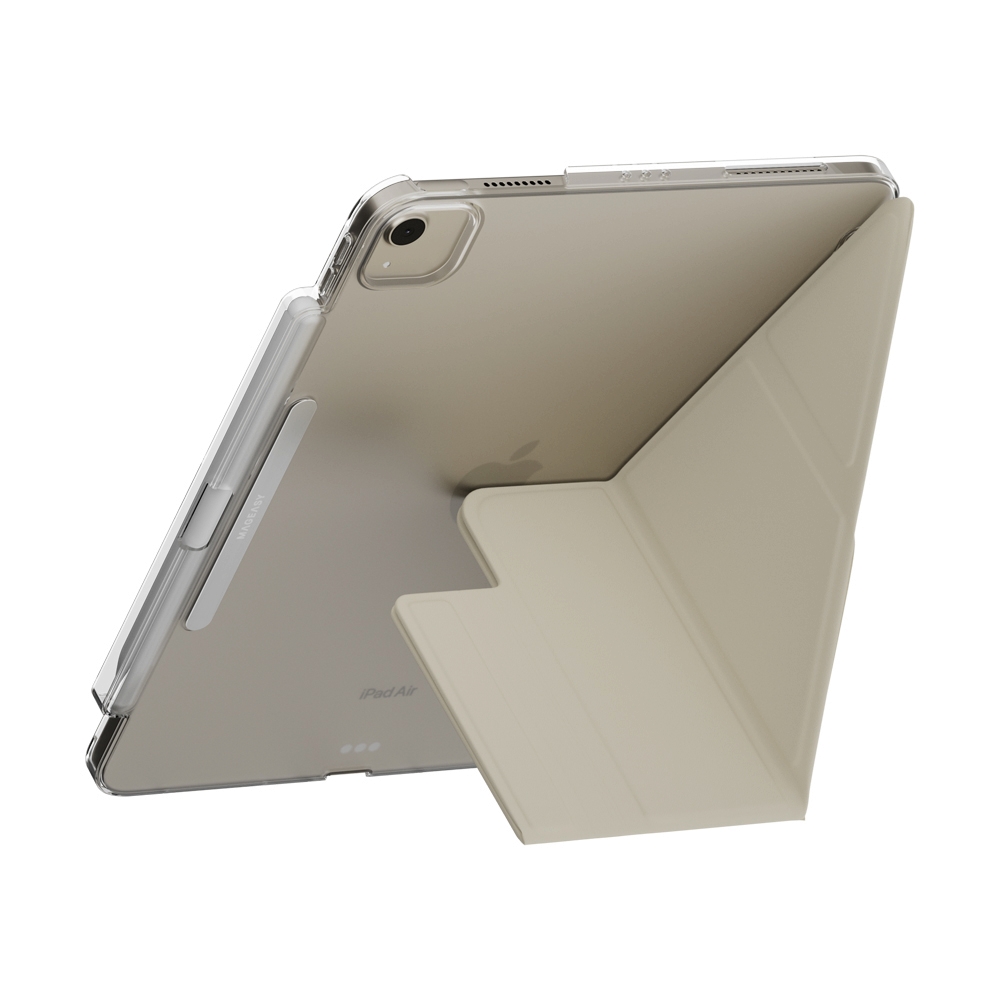Case iPad Air 11" MAGEASY Facet with Pencil Holder - Starlight White