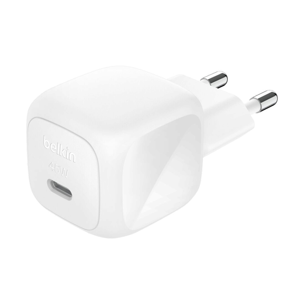 Adapter 1Type-C Charger BELKIN (45W,WCA013thWH) White