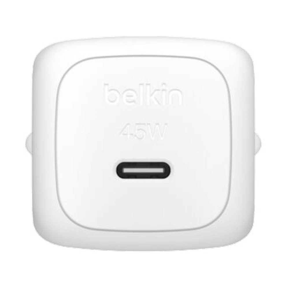 Adapter 1Type-C Charger BELKIN (45W,WCA013thWH) White