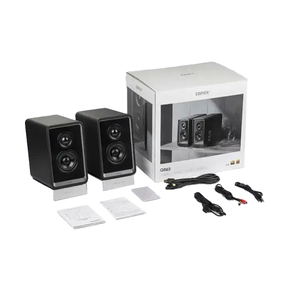 (2.0) ลำโพง EDIFIER (QR65) BLACK