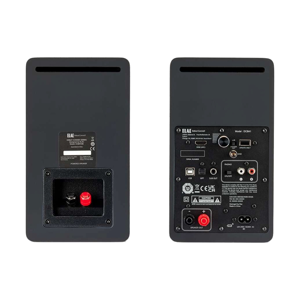 (2.0) ลำโพง ELAC (DEBUT CONNEX DCB41) BLUETOOTH BLACK
