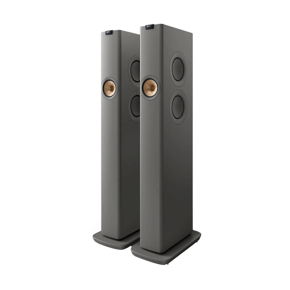 (2.0) ลำโพง KEF (LS60W) BLUETOOTH TITAN GREY (PAIR)
