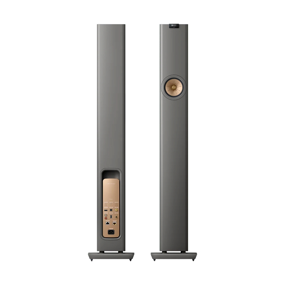 (2.0) ลำโพง KEF (LS60W) BLUETOOTH TITAN GREY (PAIR)