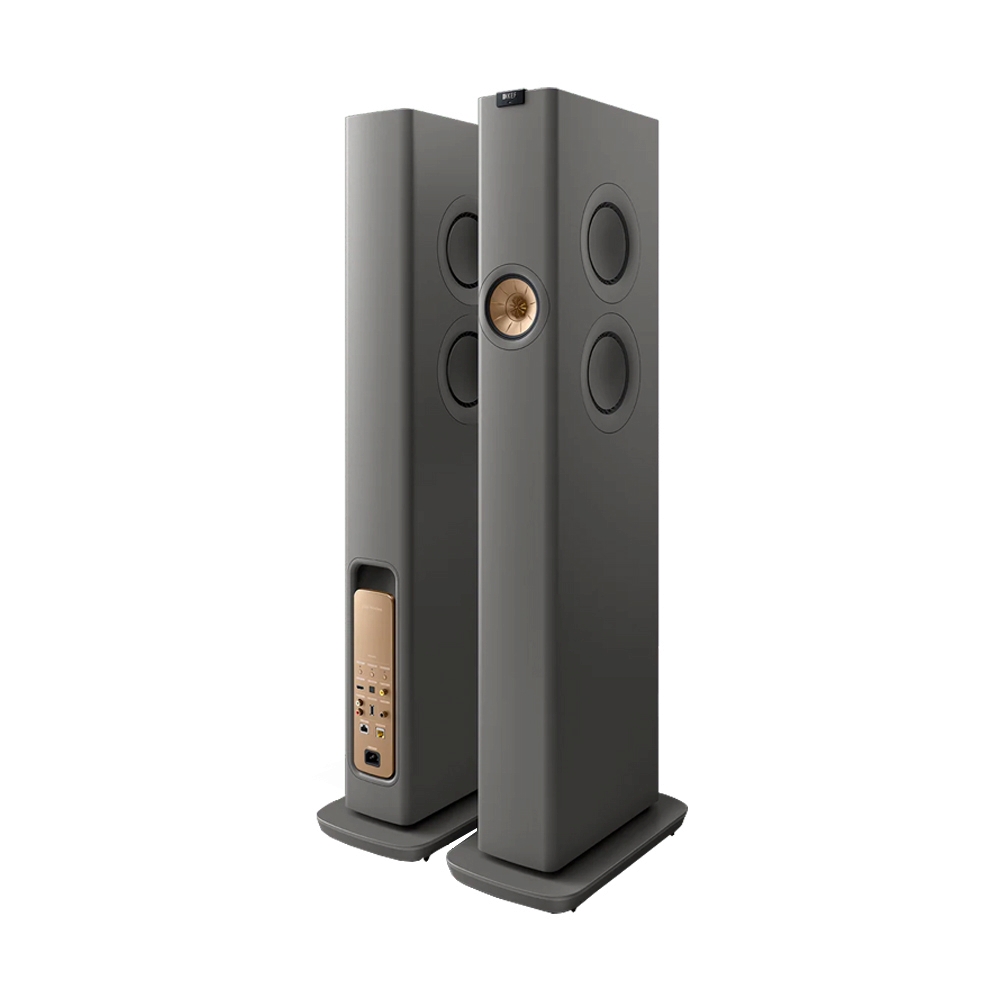 (2.0) ลำโพง KEF (LS60W) BLUETOOTH TITAN GREY (PAIR)