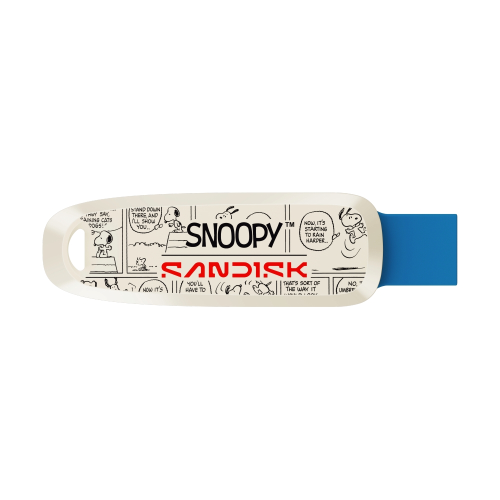 Dual Flash 256GB SANDISK Snoopy Limited Edition (SDDDC6-256G-PS46) Blue