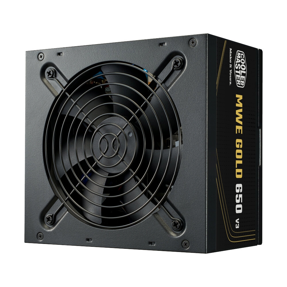 POWER SUPPLY (80+ GOLD) 650W COOLER MASTER MWE V3 NM FR (MPE-6502-ACAAG-3BTH)