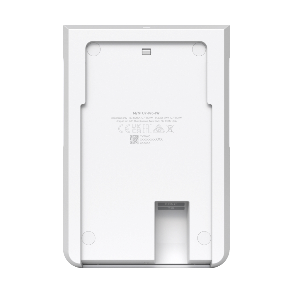 Access Point UBIQUITI UniFi (U7-PRO-Wall) Wireless BE10800 Tri Band WiFi 7