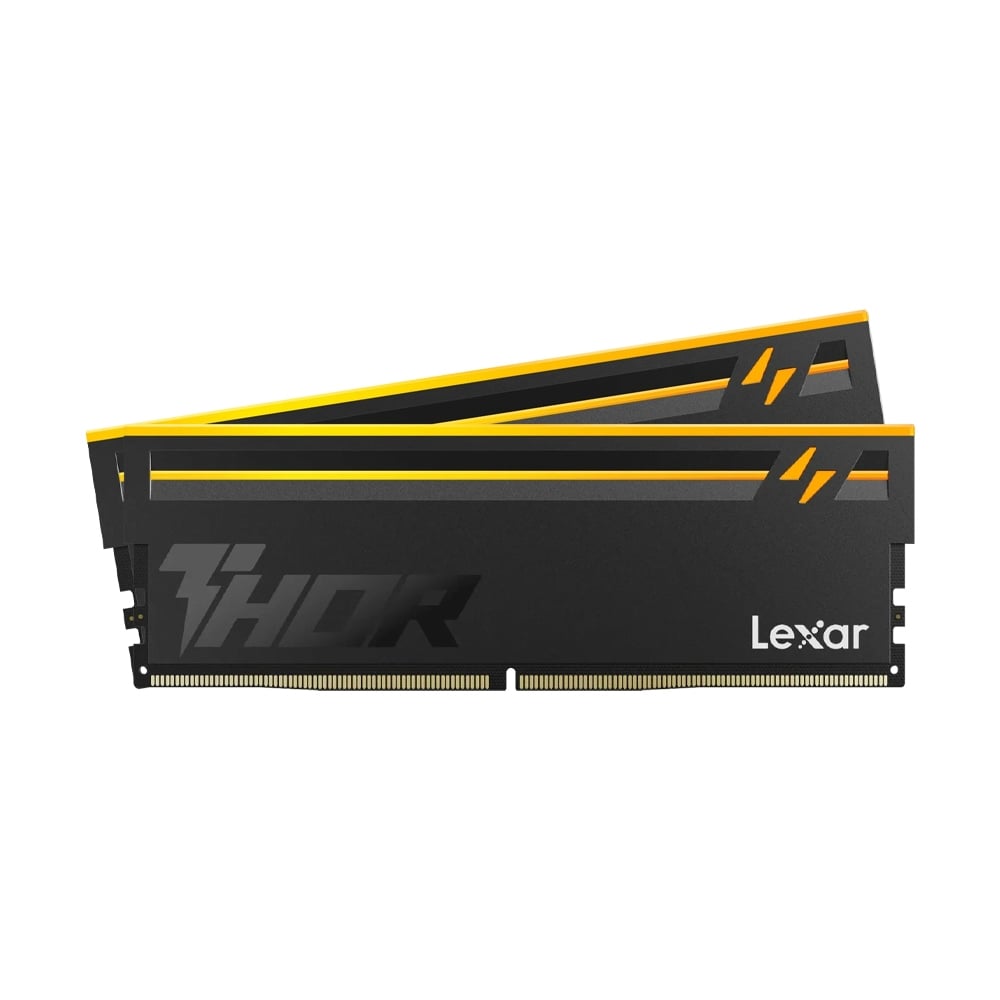 RAM DDR5(6000) 32GB (16GBX2) LEXAR RGB BLACK (LD5U16G60C38BV-RGD
