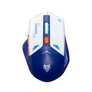 MOUSE NUBWO NM107M SILENT BLUE (เมาส์สาย)