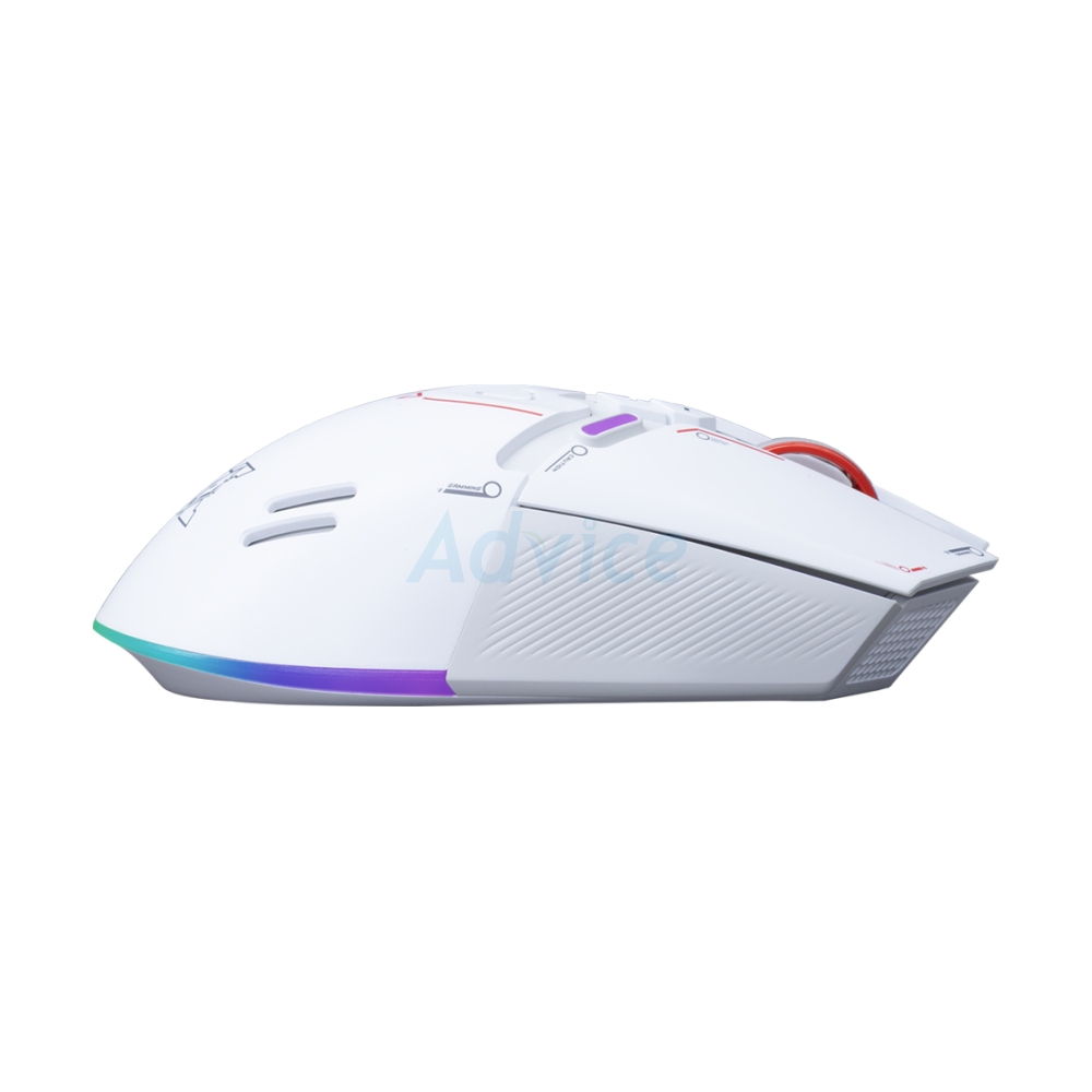 MOUSE WIRELESS BLUETOOTH NUBWO X210 VORTEX WHITE (เมาส์ไร้สาย)