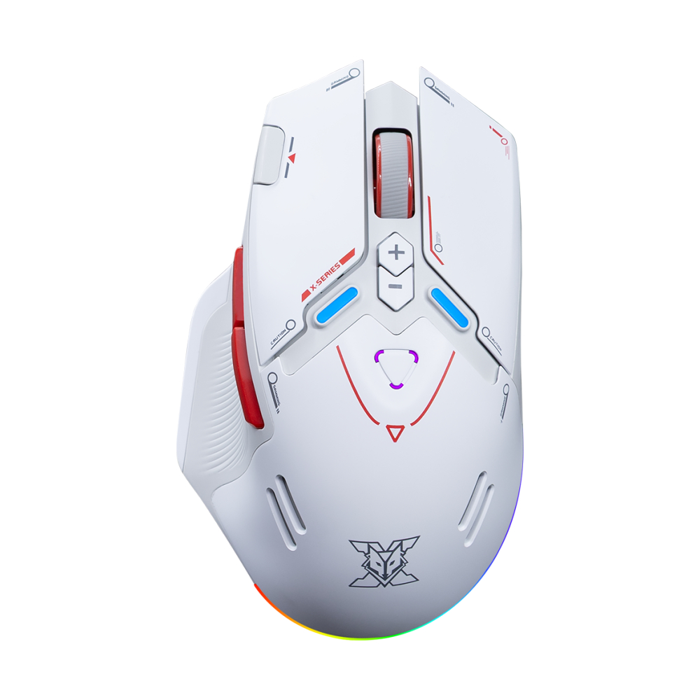 MOUSE WIRELESS BLUETOOTH NUBWO X210 VORTEX WHITE (เมาส์ไร้สาย)