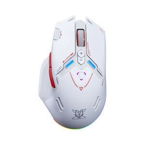 MOUSE WIRELESS BLUETOOTH NUBWO X210 VORTEX WHITE (เมาส์ไร้สาย)
