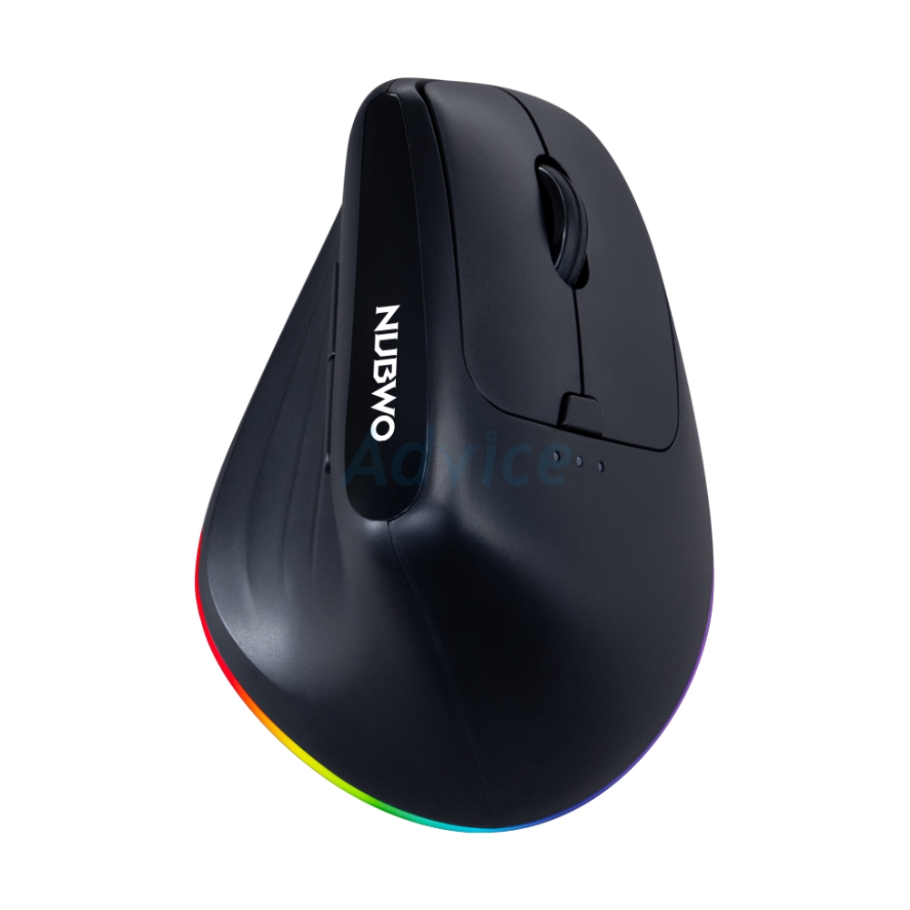 MOUSE WIRELESS NUBWO NMD09 BLACK (BLUETOOTH)