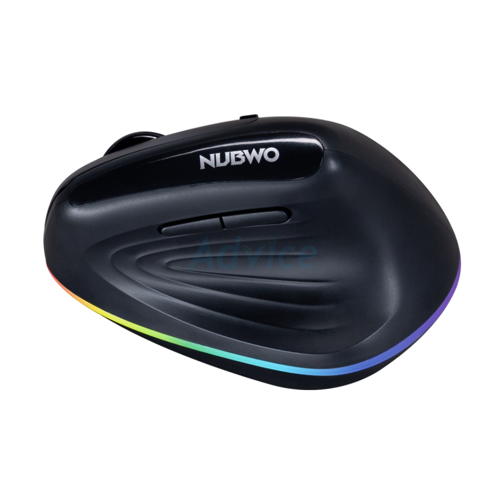 MOUSE WIRELESS NUBWO NMD09 BLACK (BLUETOOTH)