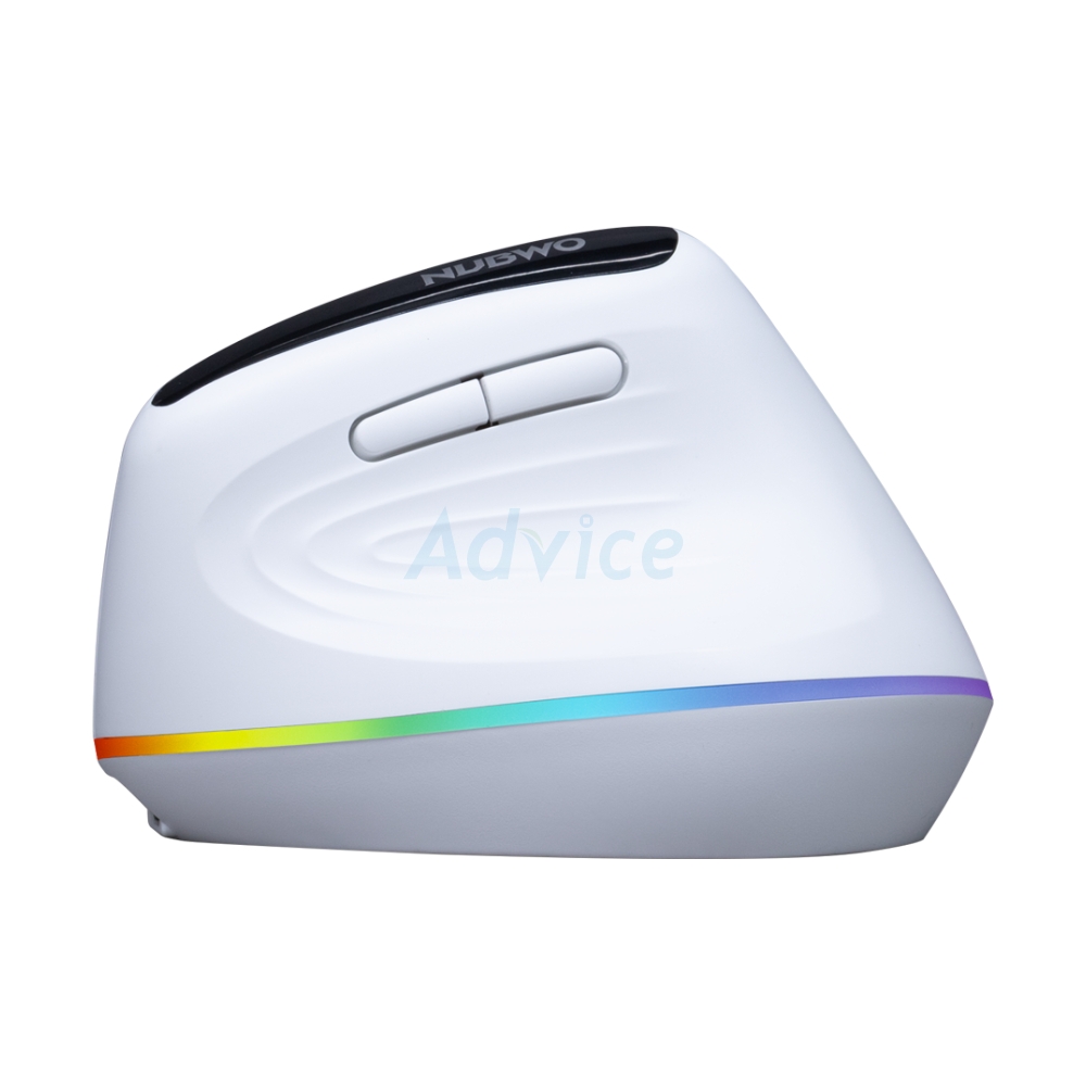 MOUSE WIRELESS NUBWO NMD09 WHITE (BLUETOOTH)