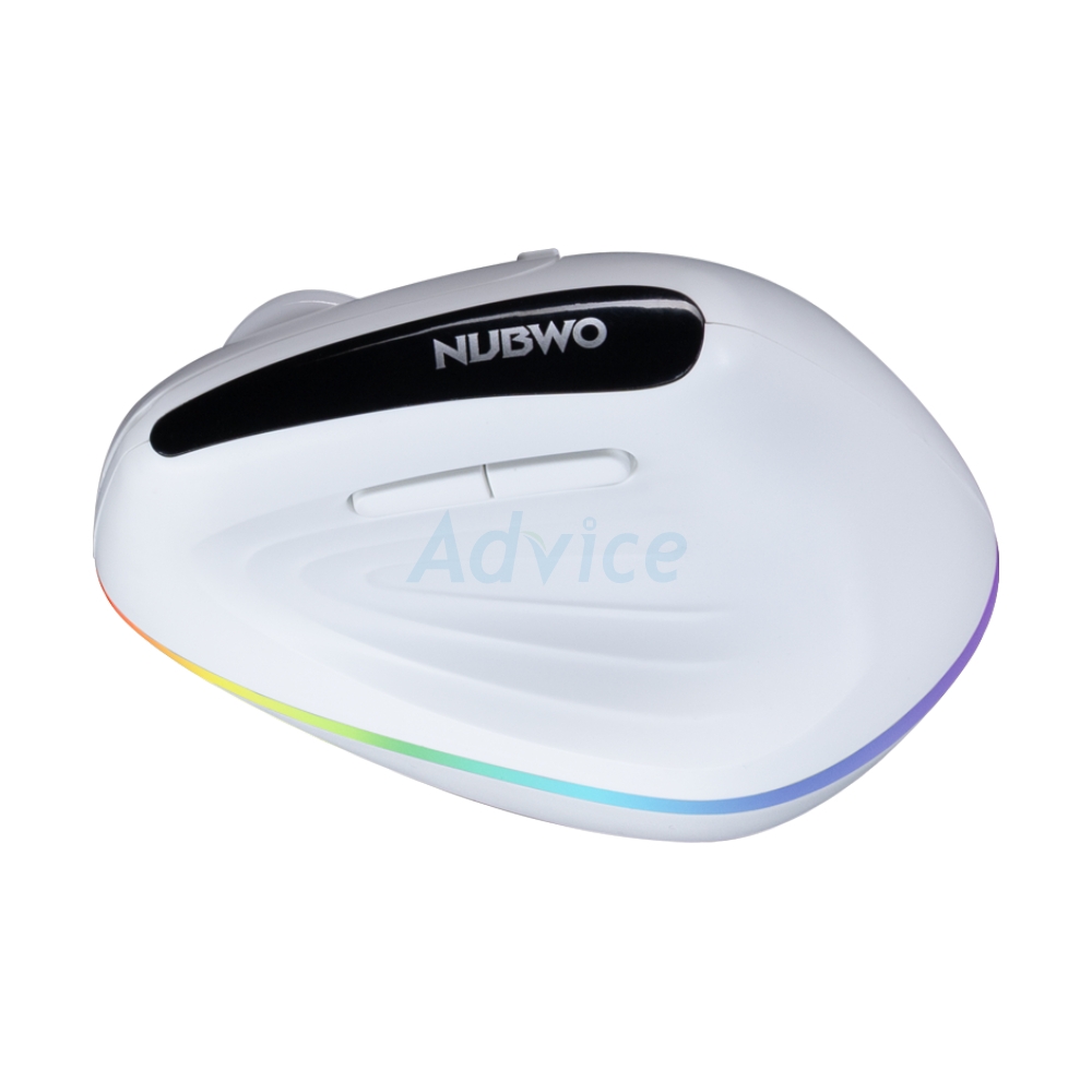 MOUSE WIRELESS NUBWO NMD09 WHITE (BLUETOOTH)