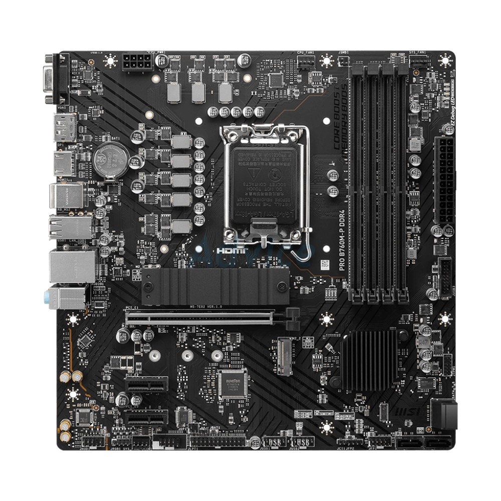 MAINBOARD (1700) MSI PRO B760M-P DDR4