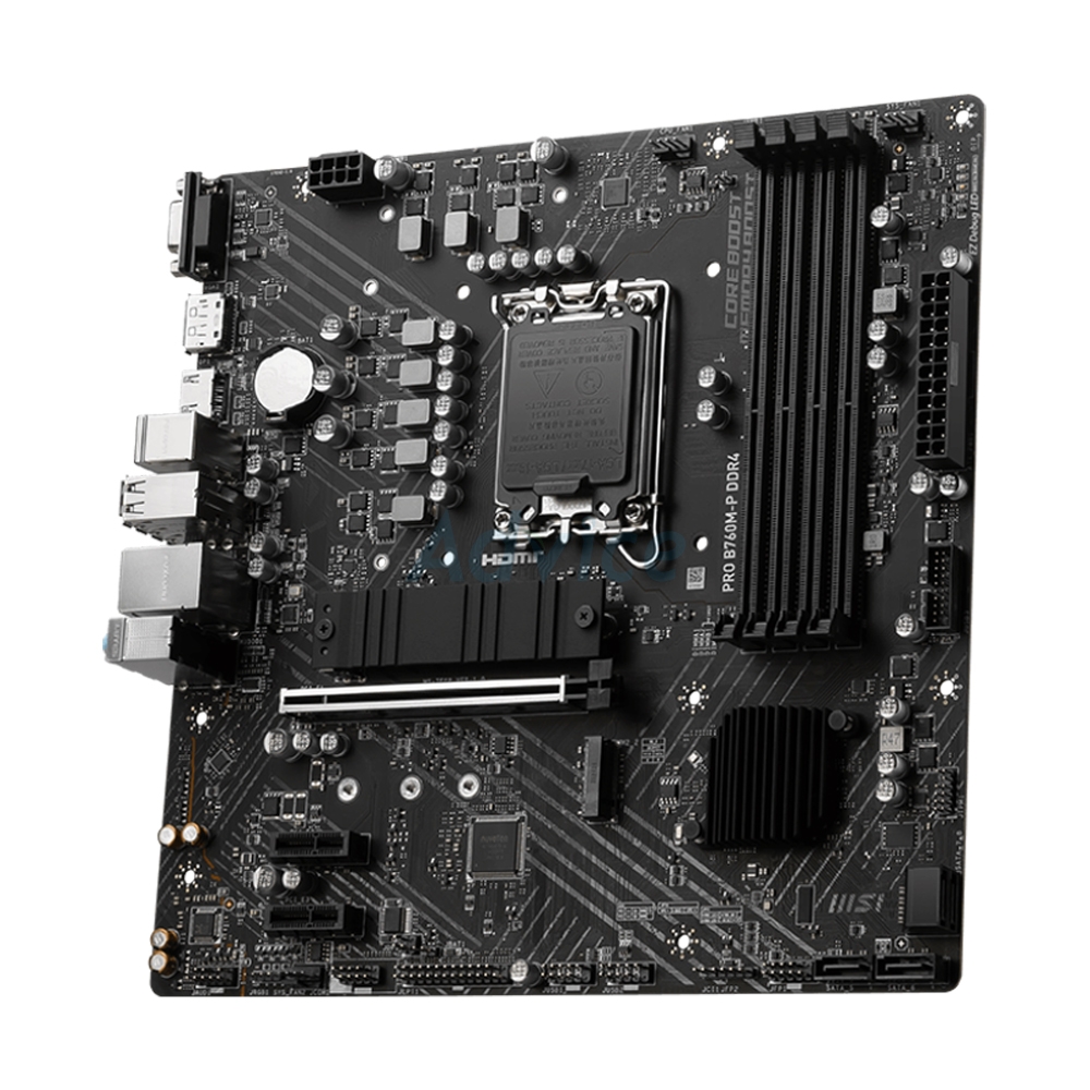 MAINBOARD (1700) MSI PRO B760M-P DDR4