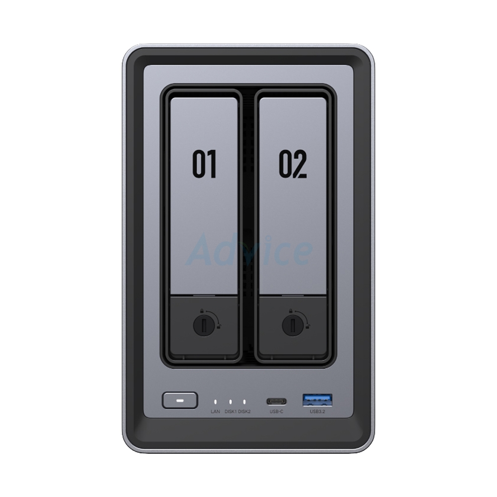 NAS UGREEN (DXP2800, Without HDD.)