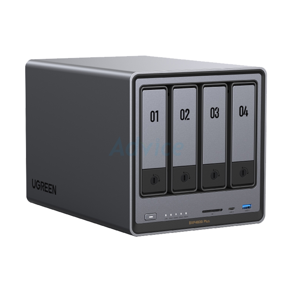 NAS UGREEN (DXP4800Plus, Without HDD.)