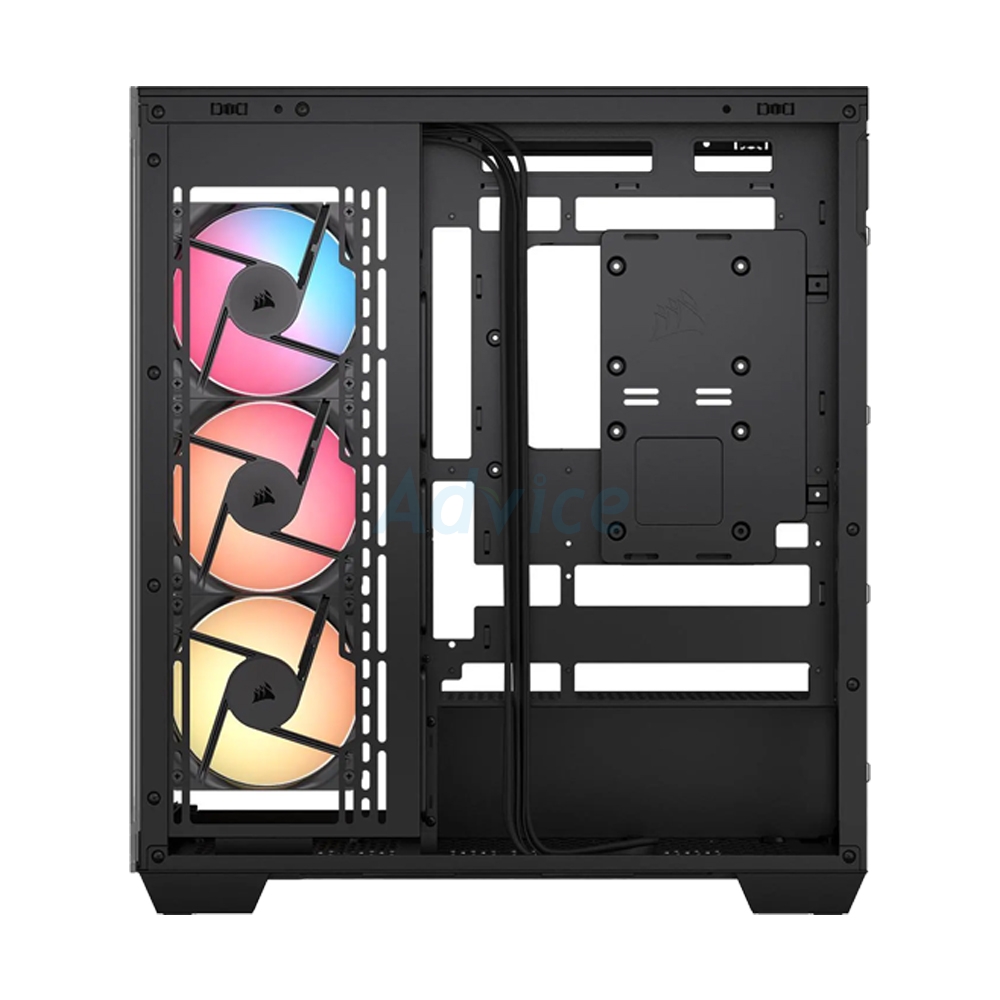 ATX CASE (NP) CORSAIR 3500X RS-R ARGB TEMPERED GLASS BLACK (CC-9011322-WW)