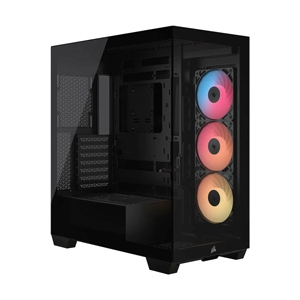 ATX CASE (NP) CORSAIR 3500X RS-R ARGB TEMPERED GLASS BLACK (CC-9011322-WW)