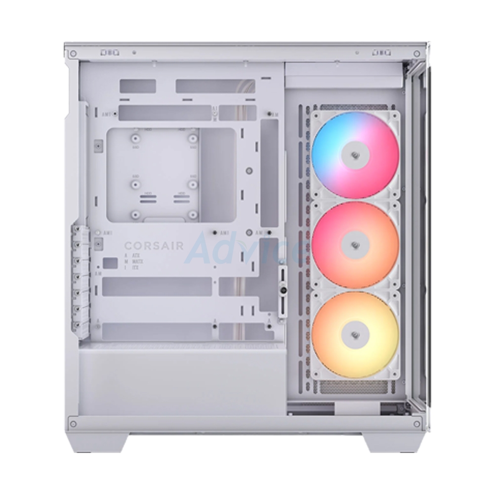 ATX CASE (NP) CORSAIR 3500X RS-R ARGB TEMPERED GLASS WHITE (CC-9011323-WW)