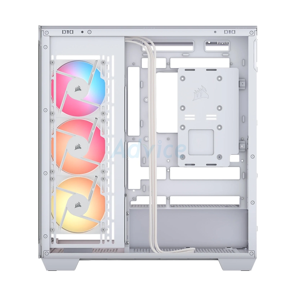 ATX CASE (NP) CORSAIR 3500X RS-R ARGB TEMPERED GLASS WHITE (CC-9011323-WW)
