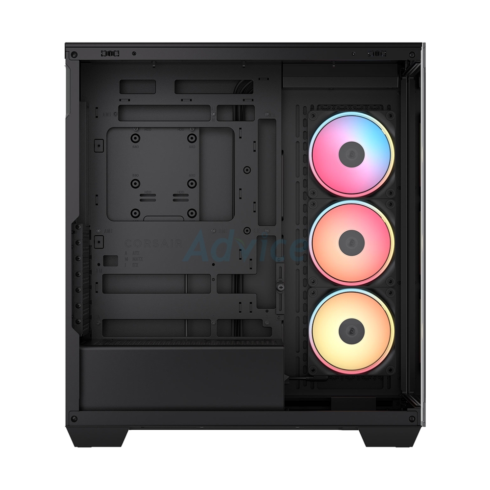 ATX CASE (NP) CORSAIR 3500X LX-R RGB TEMPERED GLASS BLACK (CC-9011324-WW)