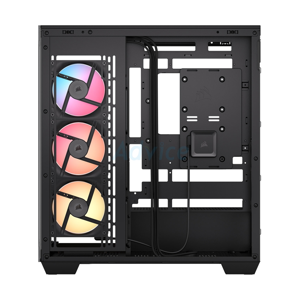 ATX CASE (NP) CORSAIR 3500X LX-R RGB TEMPERED GLASS BLACK (CC-9011324-WW)