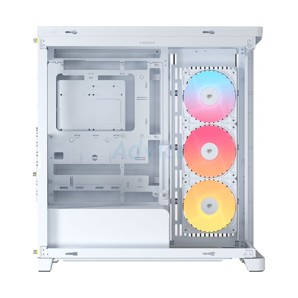 ATX CASE (NP) CORSAIR FRAME 4500X RS-R ARGB PANORAMIC GLASS WHITE (CC-9011315-WW)